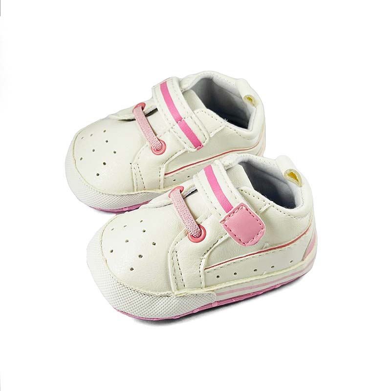 Baby High Ankles Booties Pink Laces