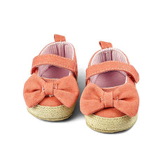 Peachy Bow Jeans  Pumps