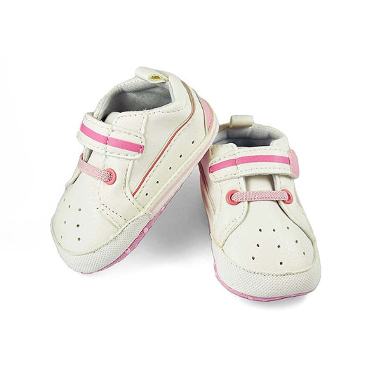 Baby High Ankles Booties Pink Laces