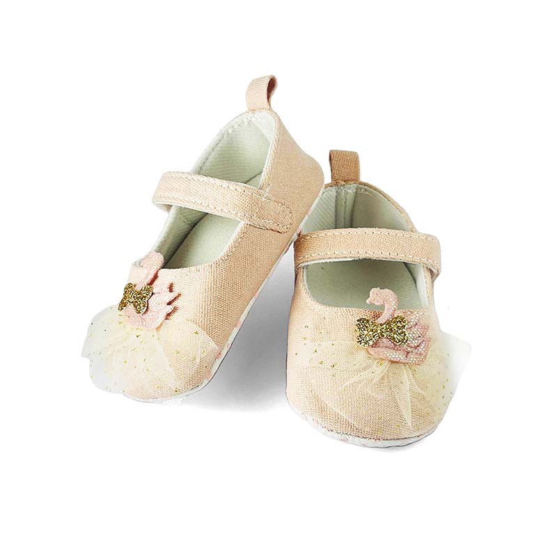 Baby Pink Crown Booties