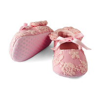 Baby Pink Bow Booties